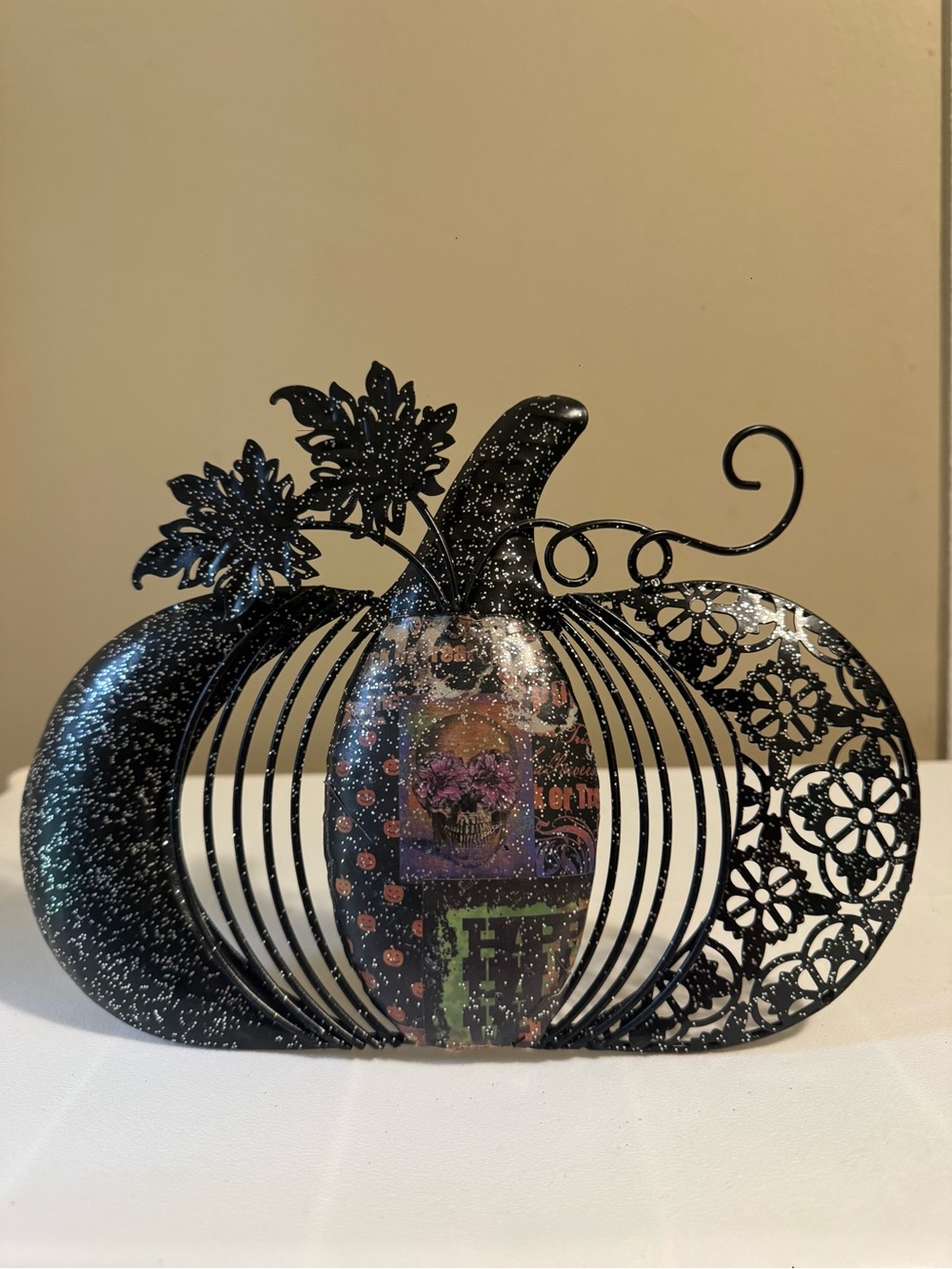 Michaels Halloween Tabletop Pumpkin Decor